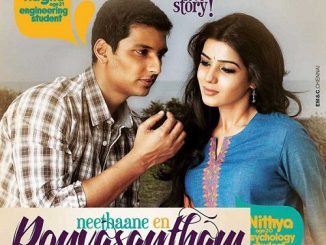 Neethaane En Ponvasantham (2012) UNCUT 720p HEVC WEB-HDRip x265 [Dual Audio] [Hindi – Tamil] – 800 MB